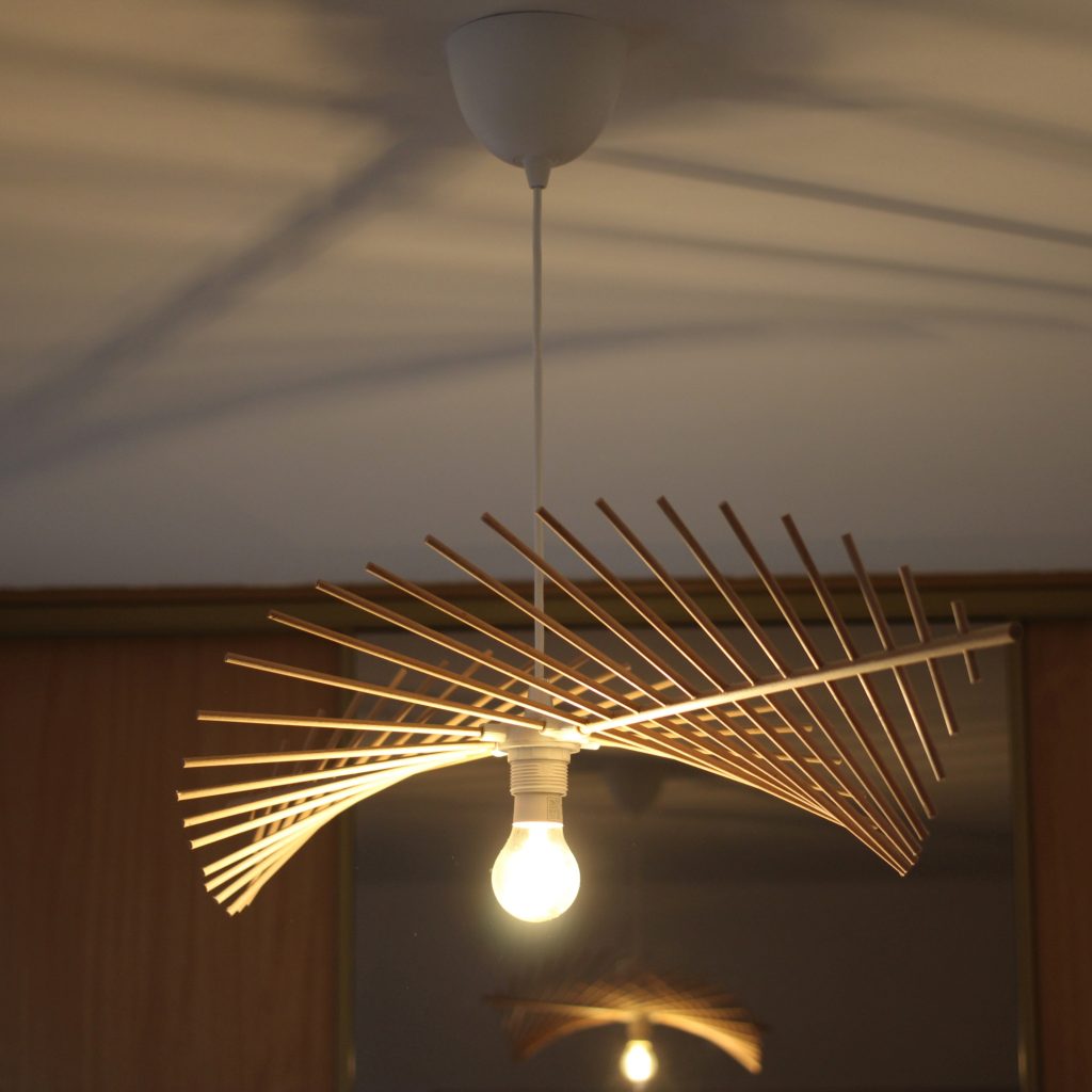 Lampa drewniana wisząca - ANGLEO